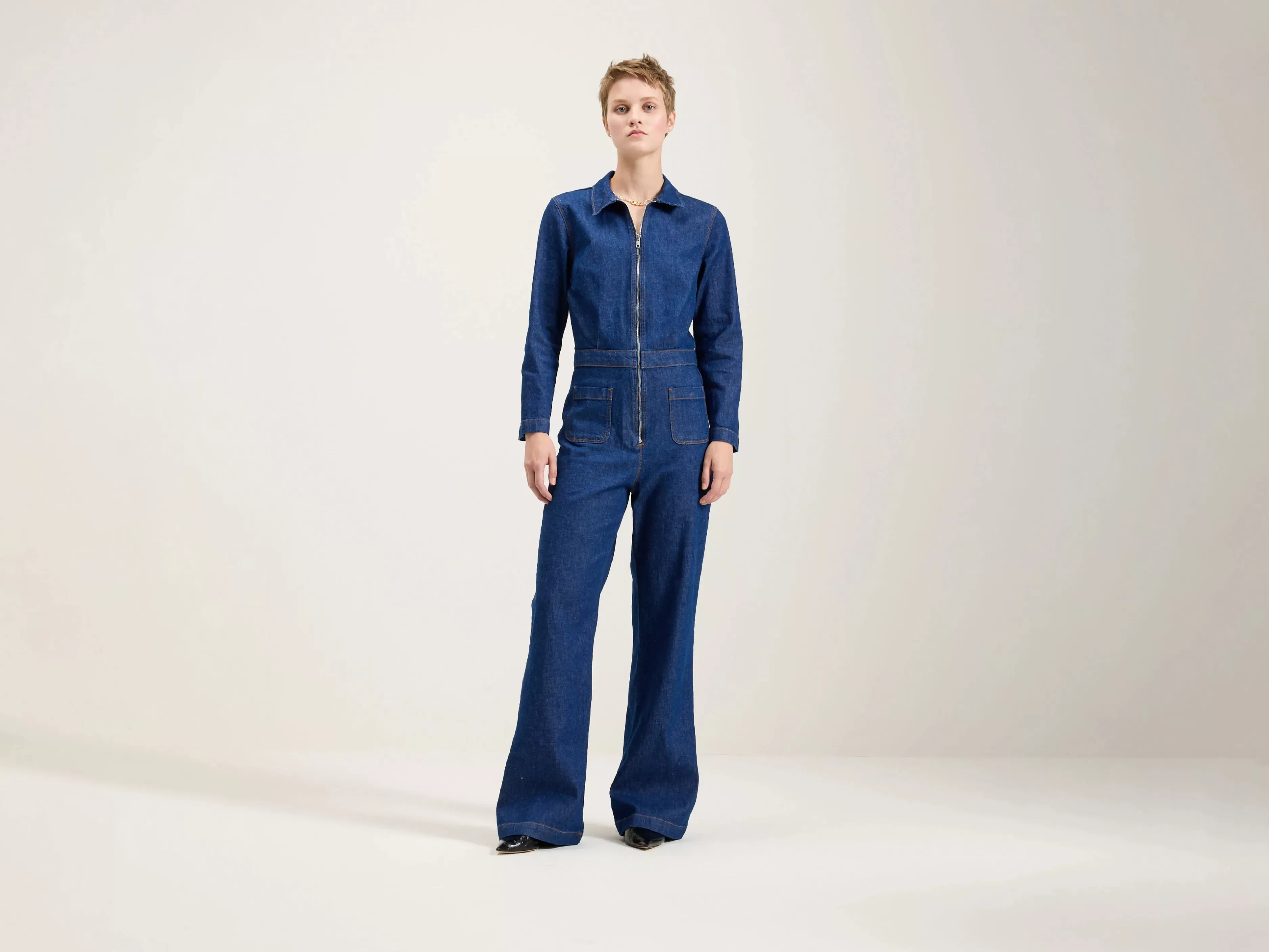 Pamelie Denim Jumpsuit-Bellerose New