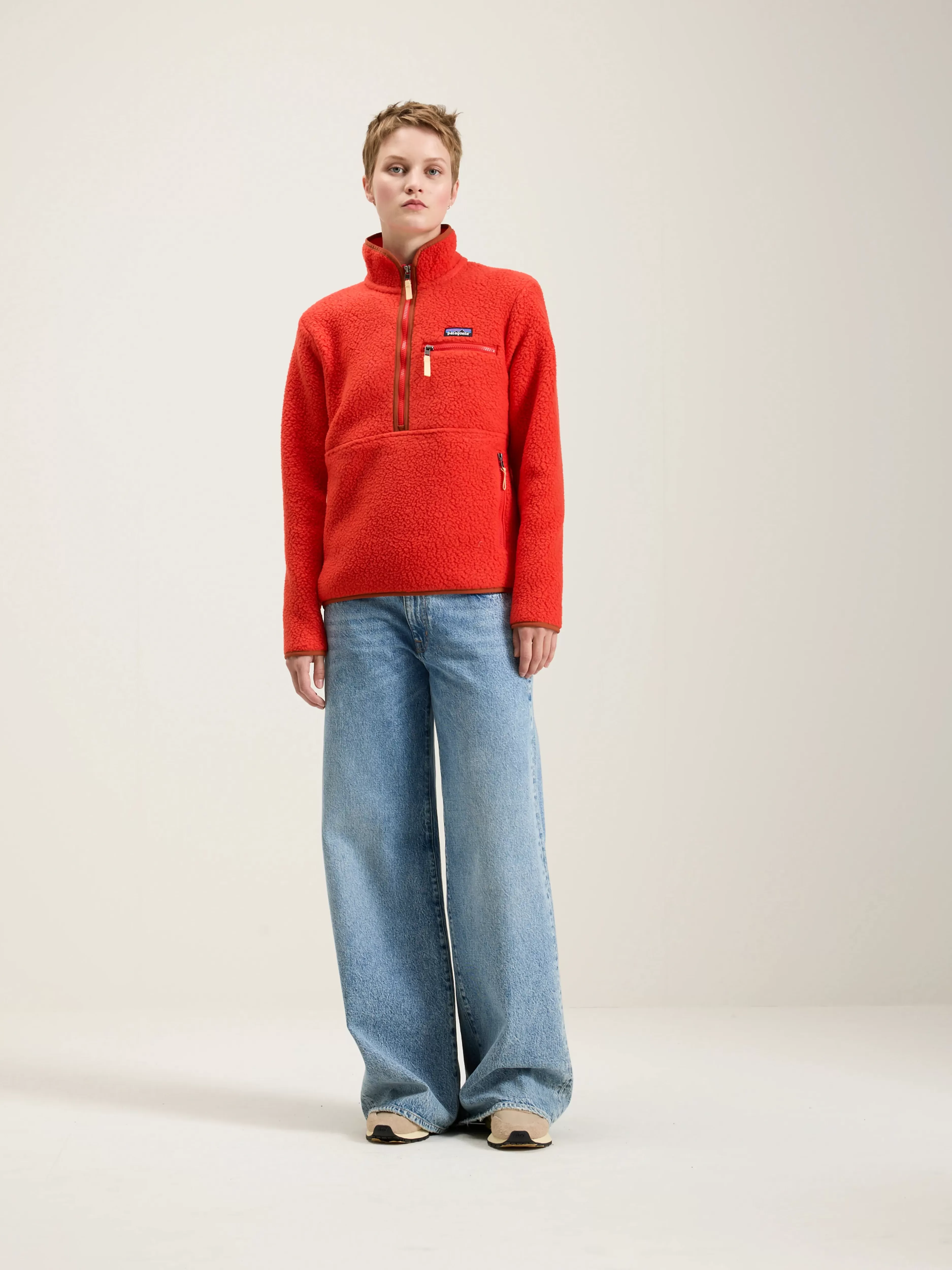 Retro Pile Fleece Marsupial Trui Voor Vrouwen-Patagonia Shop