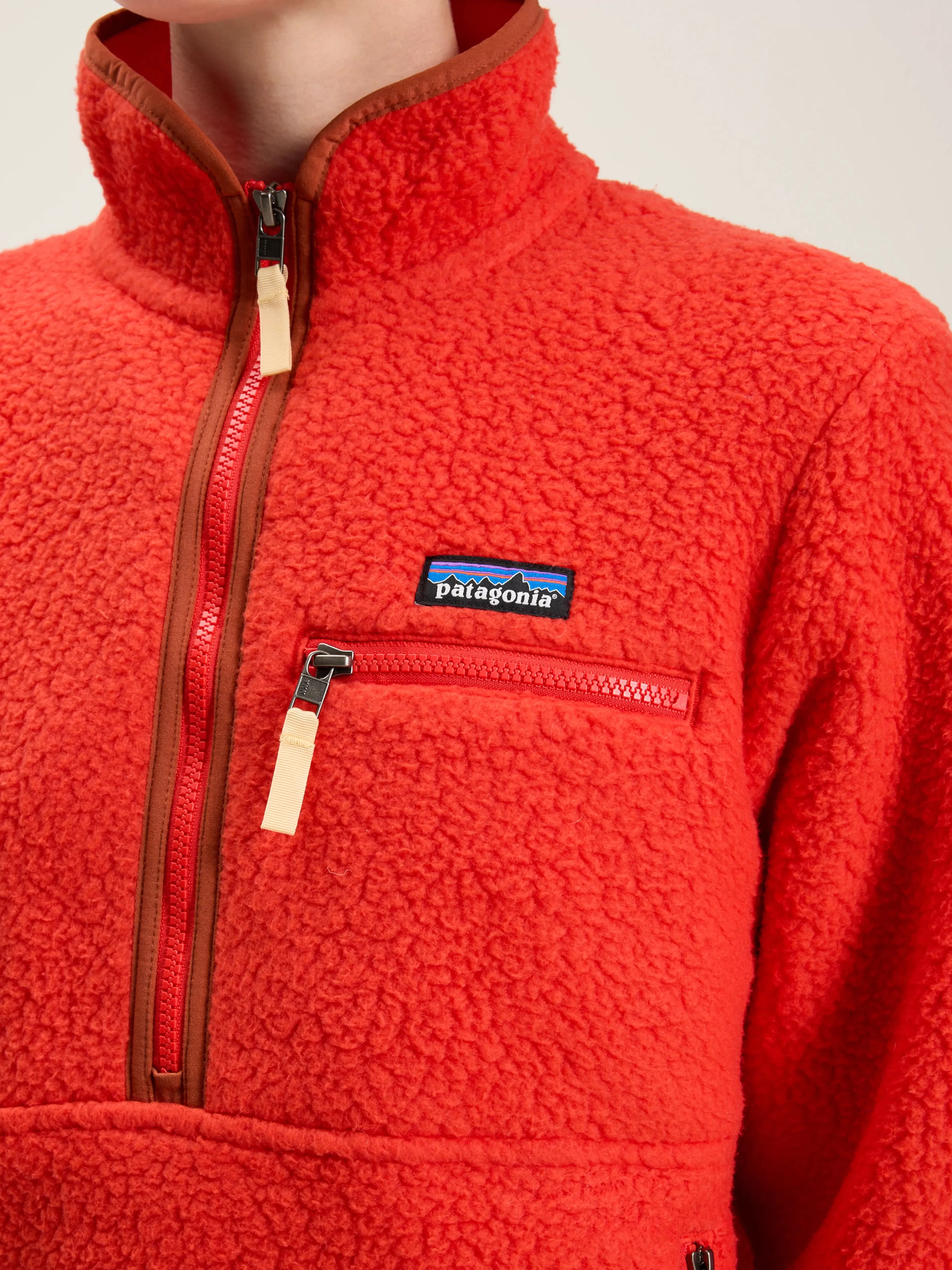 Retro Pile Fleece Marsupial Trui Voor Vrouwen-Patagonia Shop