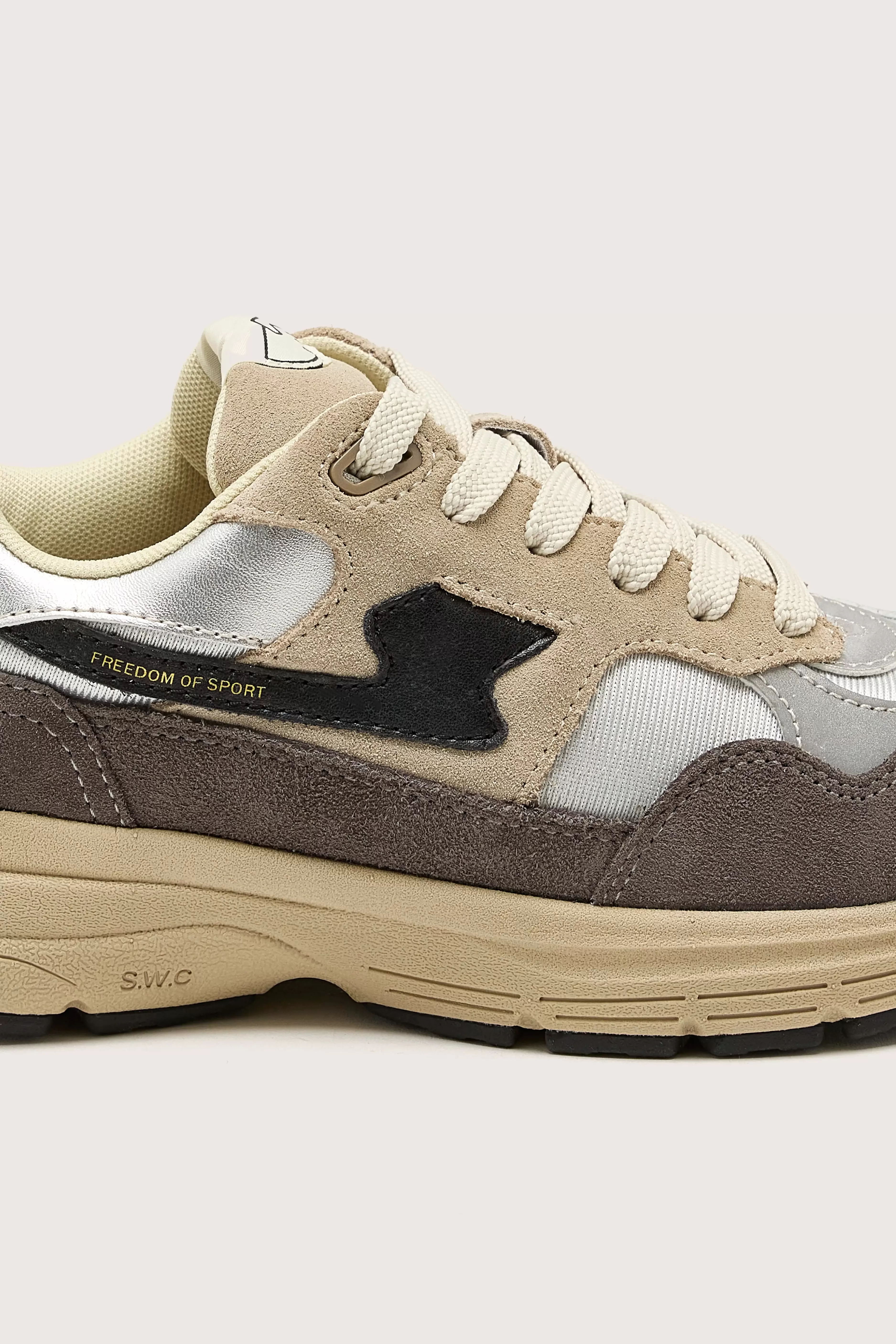 Amiel S-Strike Suede Mix Voor Vrouwen-Stepney workers club Clearance