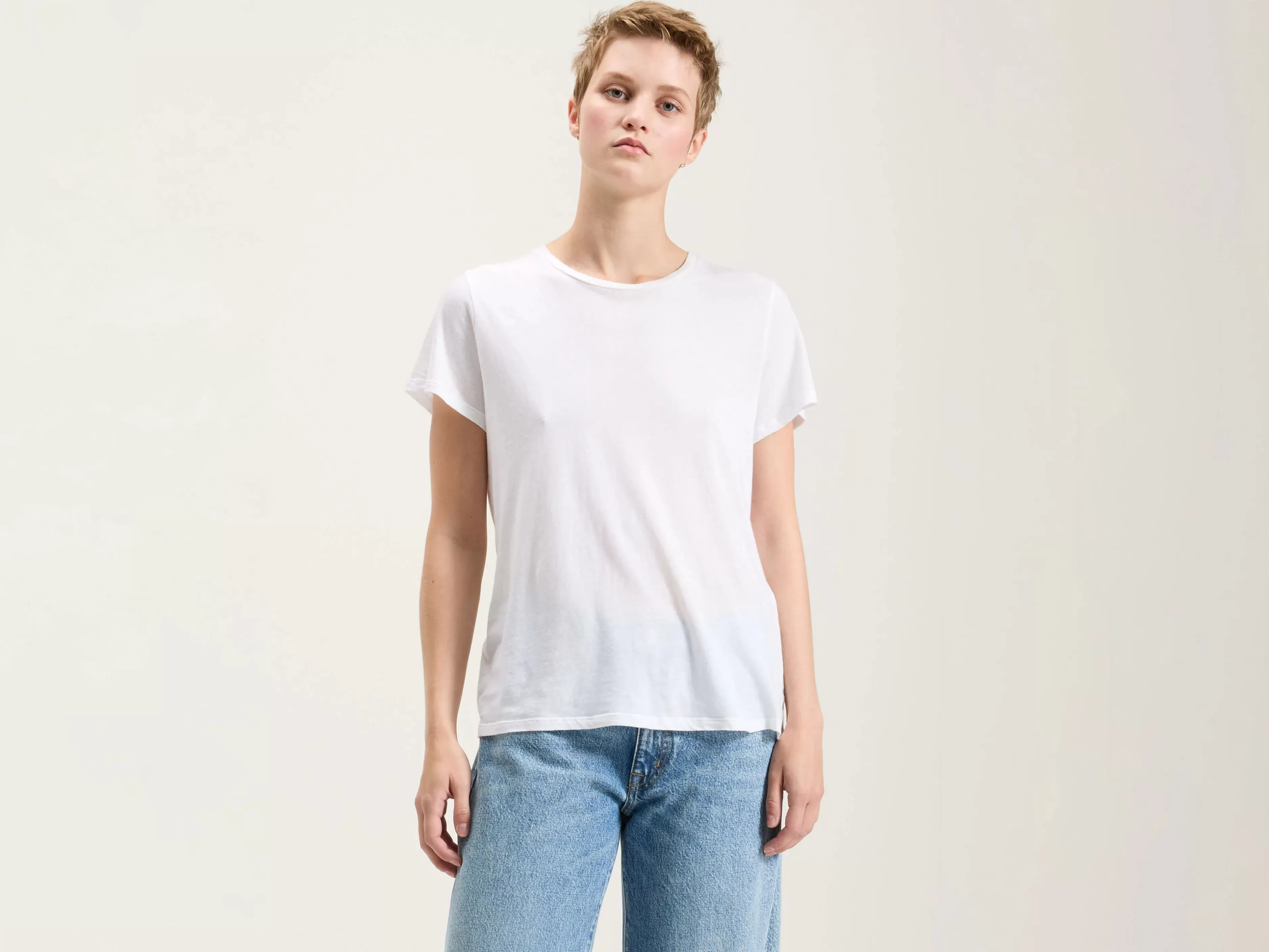 Vice Ronde-hals T-shirt-Bellerose Fashion