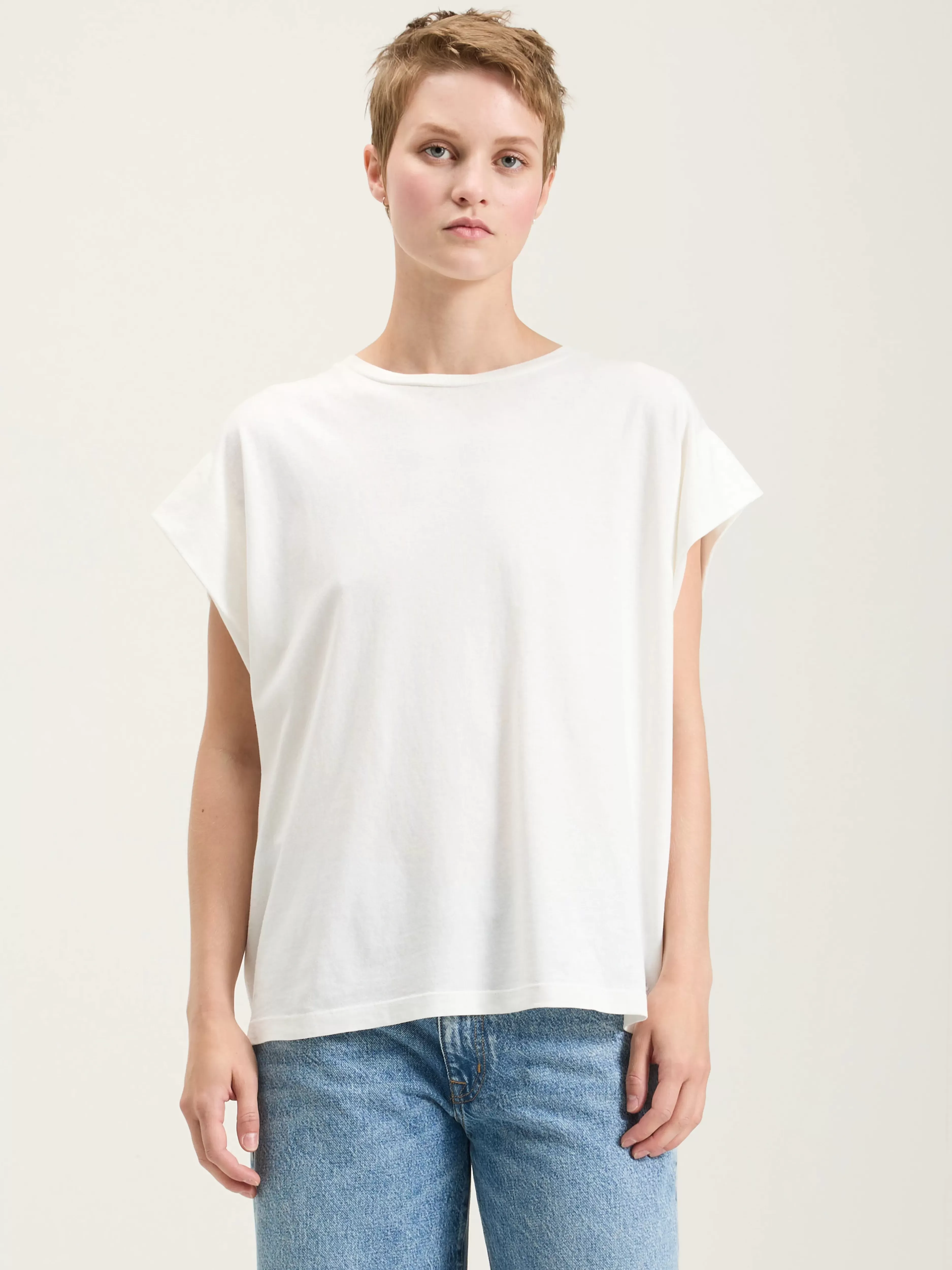 Vice Ronde-hals T-shirt-Bellerose Fashion